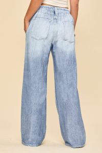 Zenim Wide Leg Illusion Pants by Dear Scarlett