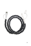 Beaded Dual Fast Charging Cable